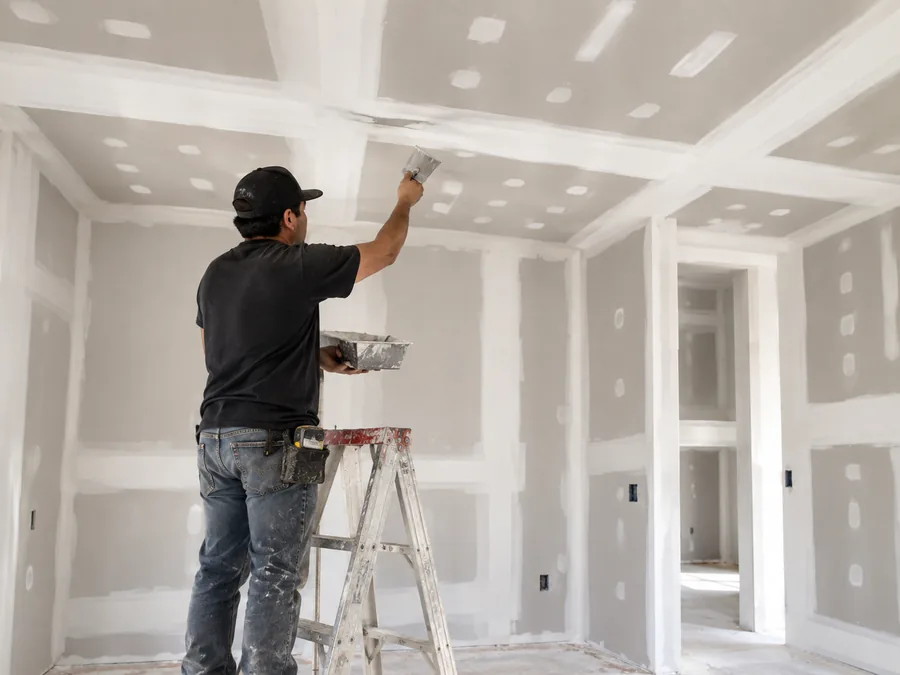 Trabajos de gypsum board